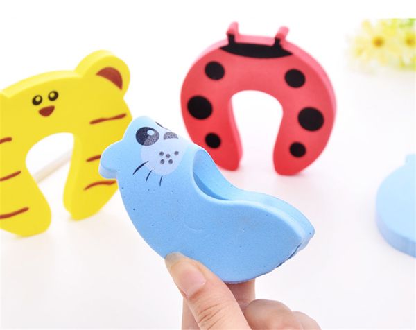 

child safety protection baby safety cute animal security card door ser baby newborn care child lock protection from children