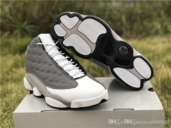 

2019 release 13 cool atmosphere grey university 414571-016 men basketball shoes 13s sports sneakers authentic quality with og box us7-13