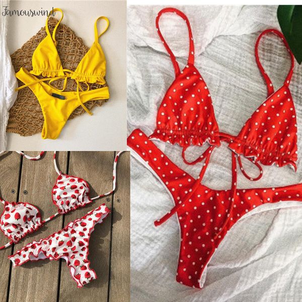

white dot bikinis новые женщины майо-бич высокой талией струнный купальники купальники купальник de bain sexy biquini, White;black