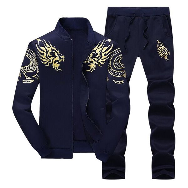 

mens костюм спортивного костюма мужской повседневная толстовки брюки 2 piece set мужчины костюм осень sportwear sweatsuits костюмы одежда, Gray