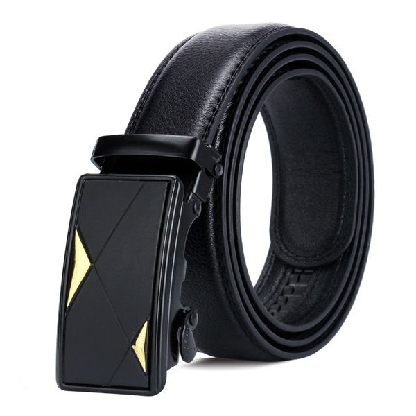 

mens designer belts new arrival classical men's automatic belt black male buckle leather belts fashionable business waist strap belt, Black;brown