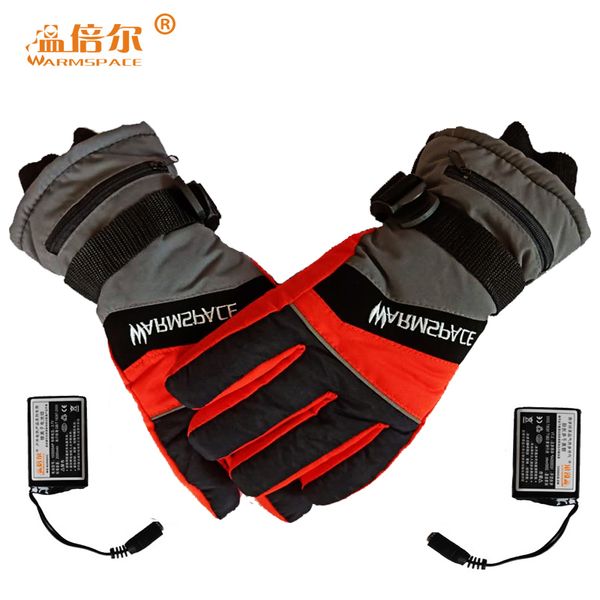 

winter usb hand warmer electric thermal gloves man and woman 3.7v battery heated gloves cycling motorcycle bicycle ski