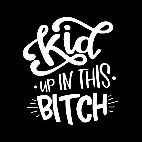 

16*13.8cm kids up in this funny family vinyl decal sticker funny personality stickers car accessories