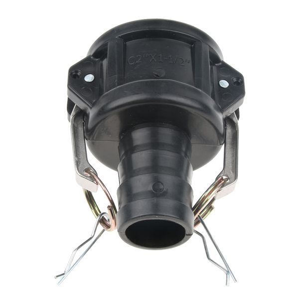 

1.5'' ibc water tote tank adapter hose cap quick connect