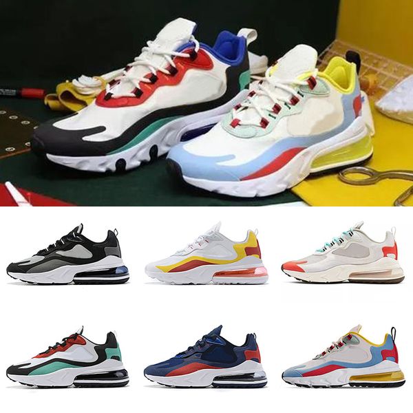 

react running shoes for women men shoes bauhaus bauhaus optical multi-color whtie black mens trainers outdoor athletic sports sneakers 40-45