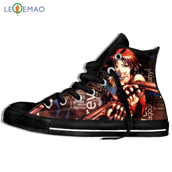

custom logo image printing sneakers shoes men black lagoon plimsolls able canvas canvas breathable zapatos de mujer outdoor