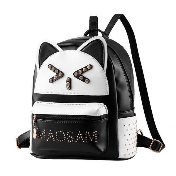

maison fabre kid backpack oxford rivet cute anti-lost printed kindergarten women school backpack bag for girl boy children 1018