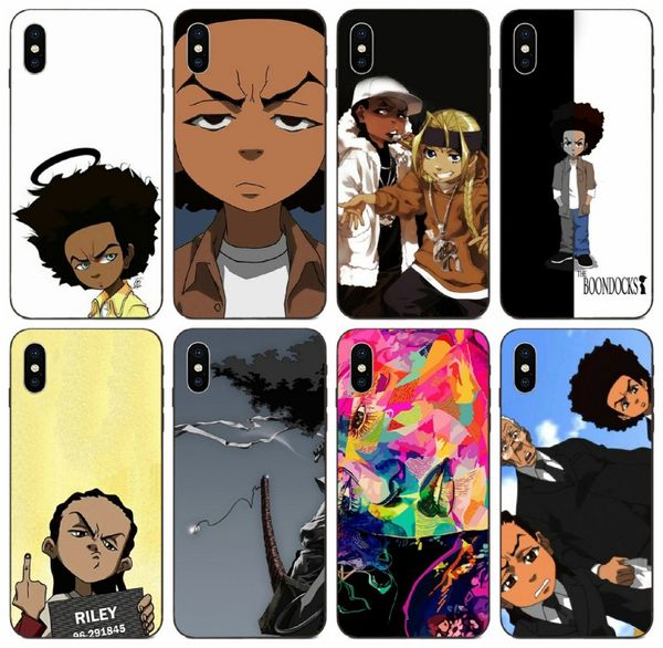 

[tongtrade] the boondocks case for iphone x xr xs 11 pro max 8 7 6s 5s plus galaxy grand i9082 honor 7c pro motorola moto g2 wholesale case