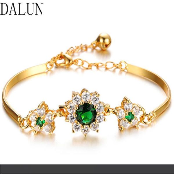 

женская роскошь браслет мода браслет аксессуары кристалл шарм свадебные украшения подарок на день рождения, Golden;silver