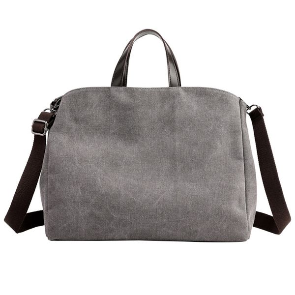 

canvas bag women handbag solid zipper design casual shoulder bags for female crossbody bag messenger bags