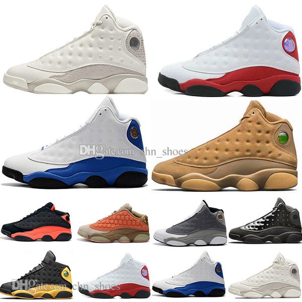 

13 13s cap and gown terracotta blush mens basketball shoes atmosphere grey black infrared flints bred men sports sneakers designer outdoor