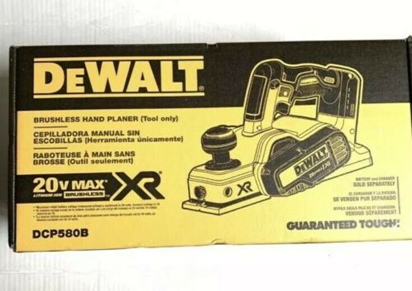 

New dewalt dcp580b 20v xr max li ion bru hle planer bare tool