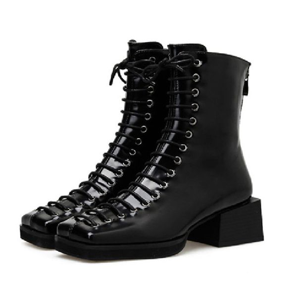 

35-39 ankle boots for women 2019 new women boots high quality, Black