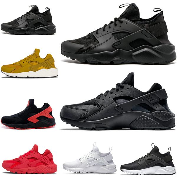 

triple white black huarache 4.0 1.0 running shoes classical red rose gold men women shoes trainers shoes sneakers us size 36-45