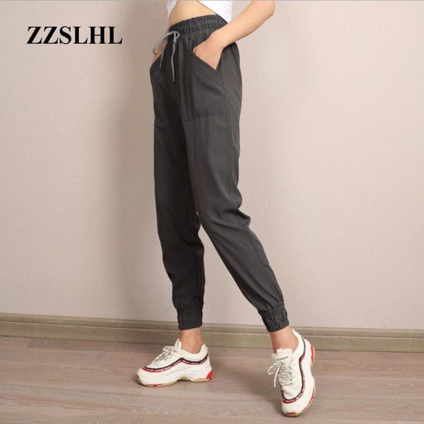 

running pants w loose quick dry plus size 4xl yoga women waist training jogging trousers exercise sports, Black;blue