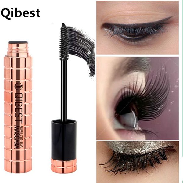 

qirose gold 4d mink bushy mascara waterproof 3d mascara for eyelash extension black thick lengthening eye lashes cosmetics