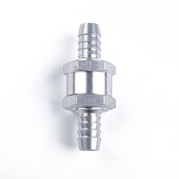 

10mm aluminum check valve a way check valve back for water, fuel, liquid, air