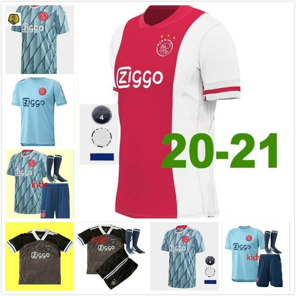 

20 21 аякс ретро футбол джерси # 21 de jong рубашка аякс 2020 2021 # 10 тадич # 4 de ligt # 22 ziyech мужчины футбольную форму, Black;yellow