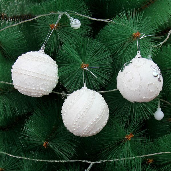 

#s 1pc christmas xmas tree ball bauble hanging ball wedding home decorations home party ornament decor christmas decoration gift