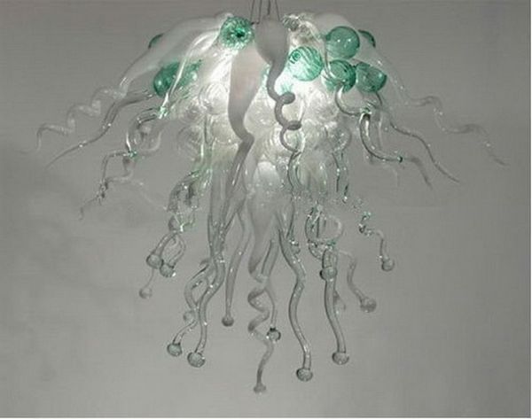 

modern multi color light blown glass chandelier led pendant lamps indoor lights hanging lamp design art lights