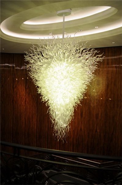 

2019 well designed 100% handmade blown glass chandeliers restaurant dining room art decorative led light source