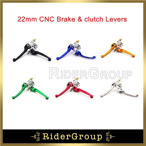 

22mm cnc brake clutch handle lever for chinese xr crf klx ssr taotao lifan bse thumpstar sdg apollo motocross pit dirt bike