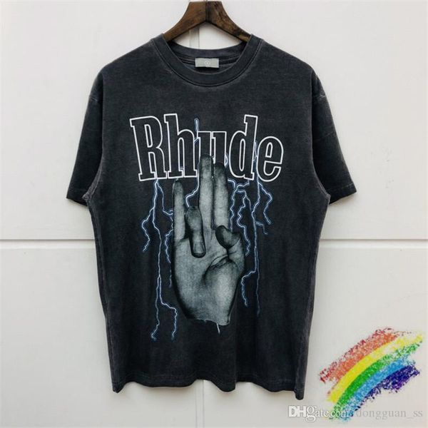 

t shirt men women washed do old summer style high quality, White;black