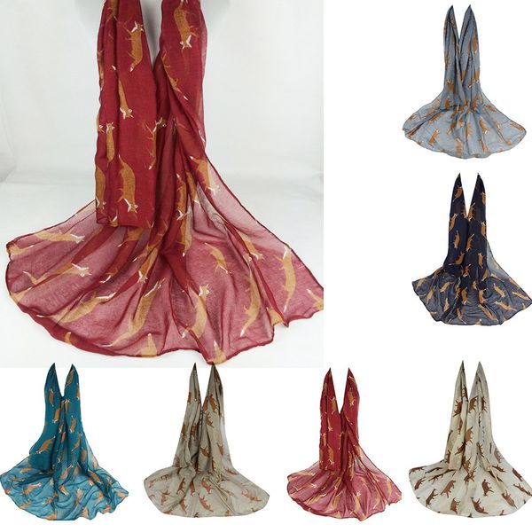 

women silk satin scarf thin shawls luxury elegant women lady cartoon print scarf sun protection gauze kerchief cappa, Blue;gray