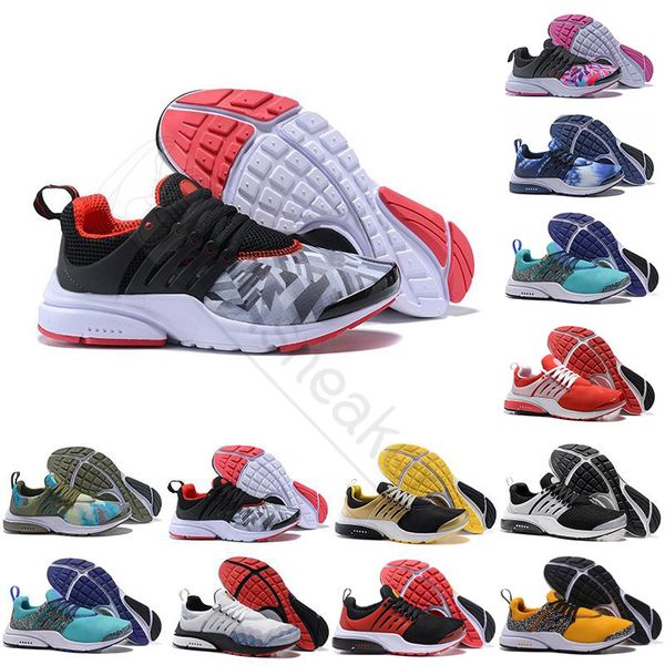 

2019 Greedy NEW Presto Mens Running Shoes GPX Vivid sulfur Black White Brutal Honey Women breathable sports sneakers size 36-45