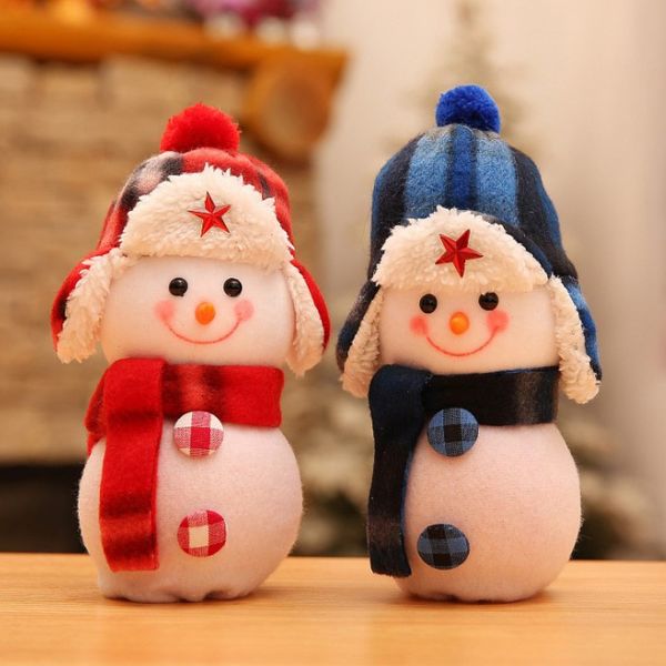

cute snowman fashion creative christmas eve small gift peace fruit box apple bag gift holder apple bag cute holder
