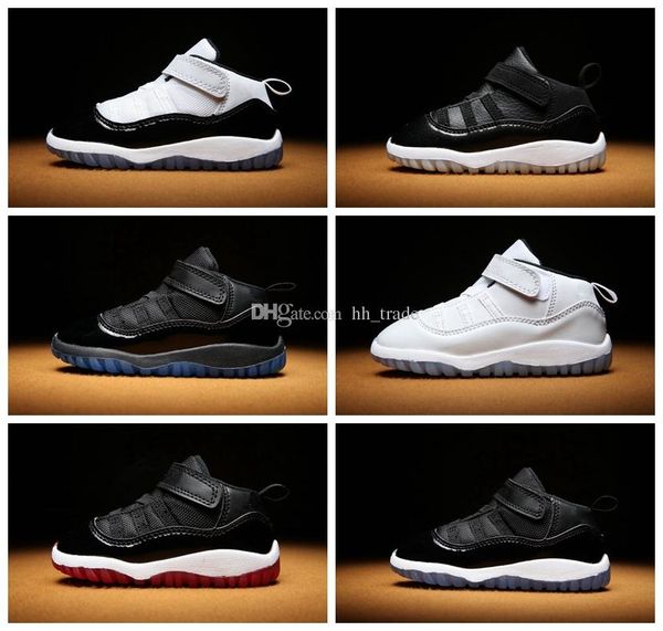 

Gym Red XI 11 Toddler shoes Bred Space Jam Kids Basketball Sneaker Concord Gamm Blue New Born Baby Infant 11s Children Designer Sports Shoes