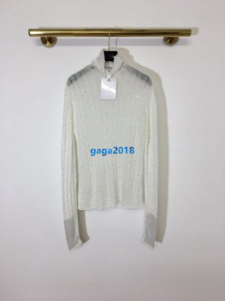 

high end женщины девушки вязать тройник свитер на всем протяжении горячей бурения черепаха шеи с длинным рукавом блузка модный дизайн роскош, White;black