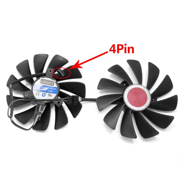 

95mm fdc10u12s9-c cf1010u12s cooler fan replace for xfx amd radeon rx 560d 570 580 rx570 rx580 rx560d graphics card cooling fan