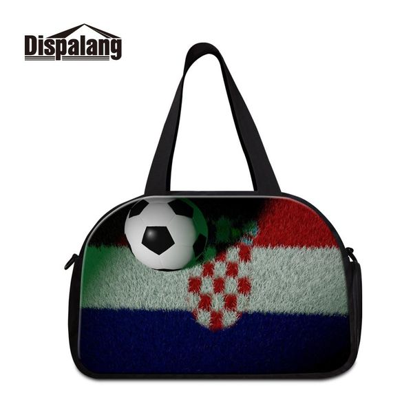 

national flag ball style travel totes for men vintage shoulder bags with separate space for shoes superb prints