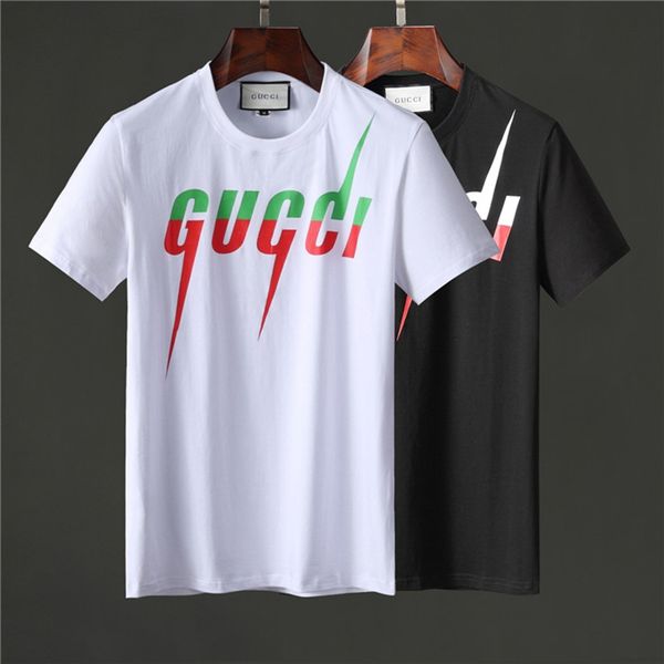 

2019 italy men de igner t hirt black yellow green de igner hirt men women t hirt hort leeve brand triped t hirt