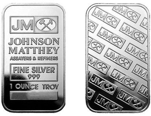 

50pcs DHL JM Johnson matthey 1 oz Pure 999 silver Plated Bullion Bar 50*28mm high quality Non magnetic