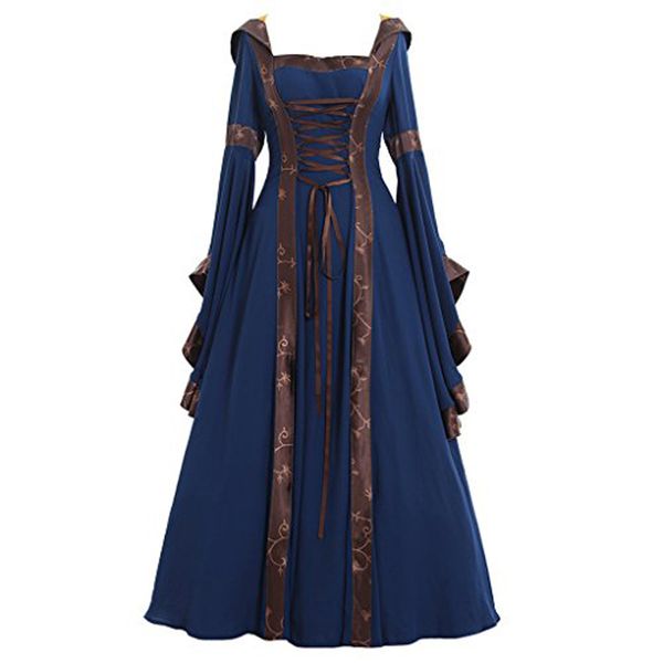 

cosplay dress women's deluxe victorian dress costume, Black;red