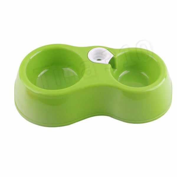 

pet water dispenser double bowl dual purpose pluggable pet bottle anti falling resistant dog food basin dog bowl dogwaret2i5639