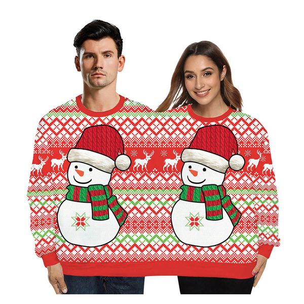 

winter couples sweater two person pullover sweater novelty christmas shirt male xmas femme ugly hip hop patchwork, White;black