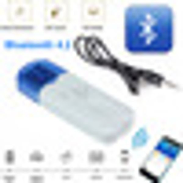 

dual output bluetooth audio receiver aux smart receiver audio car
