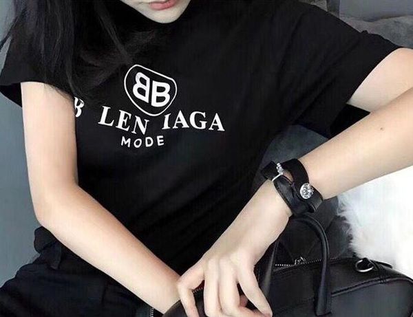 

women's letter print crop short sleeve bandage &#66alenciagat shirts women brand new casual tees summer female t shirt cute cropped to, White