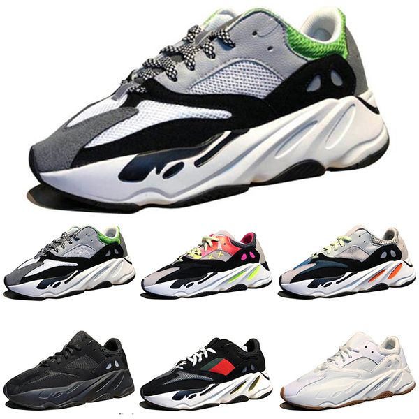

2018 новый kanye west wave runner 700 boots серые кроссовки для мужчин 700-х годов женские мужские спортивные кроссовки кроссовки открытый д