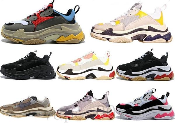 

2019 тройной s старый папа обувь tripler кроссовки green clear sole chaussures retros scarpe женщины мужчины zapatos hommes hombre zapatilla