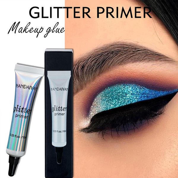 

тени для век с блестками glitter праймер base eye shadow макияжа долговечность лица многофункциональная база крем оптовая бесплатная доставк
