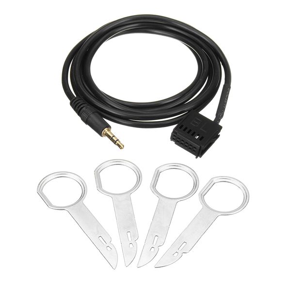 

6000cd aux audio lead input cable adapter with 4 removal keys ap