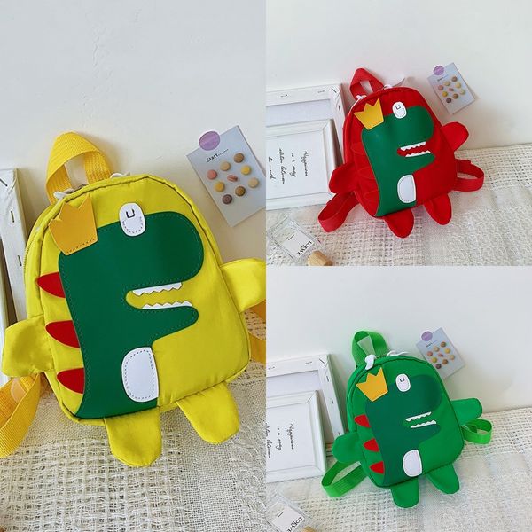 

5p5vb 2020 dinosaur multicolor cartoon children's animal all-match kindergarten bag 2020 dinosaur backpack multicolor cartoon children