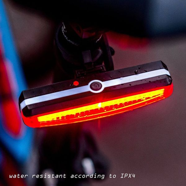 

ultra bright bike light usb rechargeable bicycle tail light high intensity rear led night outdoor cycling safety