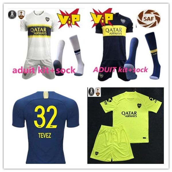 

2018 20109 boca junior home kit occer jer ey uniform men 039 thai quality occer jer ey away gago tevez football hort ock