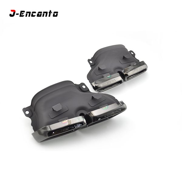 

exhaust pipe muffler tail tips 304 stainless steel muffler tip for mercedes benz c class w205 w212 w222 w204 w207 a m g style