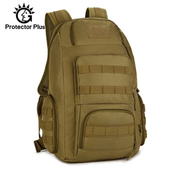 

40l men's backpack waterproof nylon man women rucksack travel 14 inch lapbag molle army hike bags sport xa41d